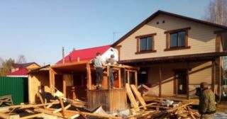 Демонтаж частных домов Чайковский, цена от 1581 руб.