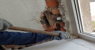 Демонтаж оконных откосов по выгодной цене от 510 руб. в чайковском - Сварной-Чкв